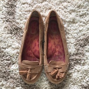 Sperry Suede Moccasin Loafers